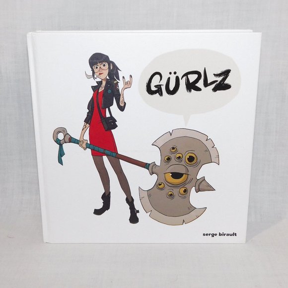 GURLZ Serge Birault Papa Ninjia Warrior Ladies Women ArtBook Book - Picture 1 of 8
